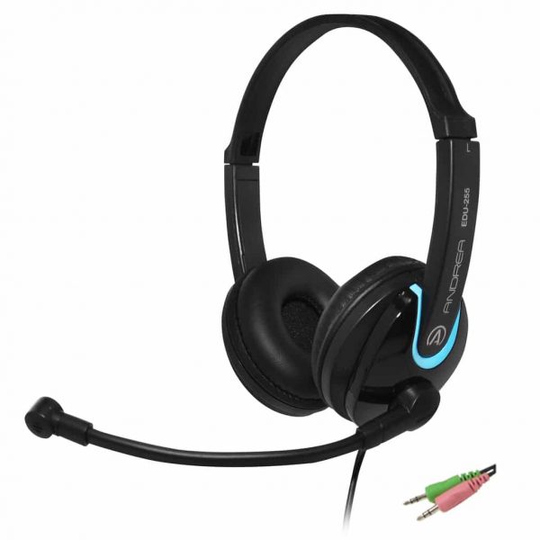 Andrea EDU-255 Over-Ear Stereo PC Headset