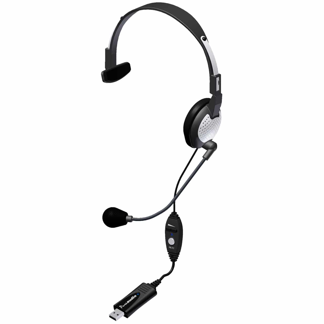 Andrea NC-181VM USB Headset – Headsets for Gaming, Skype and