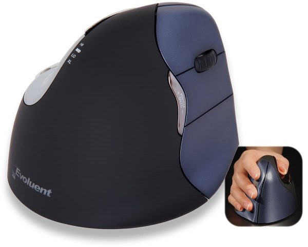 Evoluent VerticalMouse 4 (Right Handed Wireless)